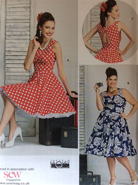 rockabilly dress patterns free.